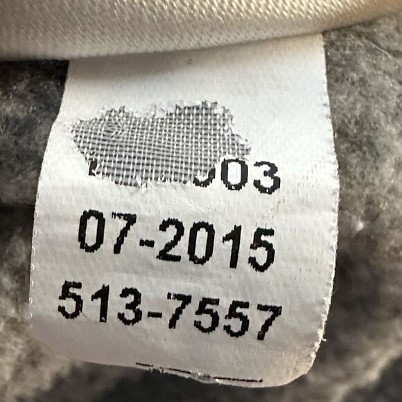 St John's Bay Sweater Jacket Men's XXL Gray Full  Zip Up Chest Pocket Draw Cord - Picture 5 of 14